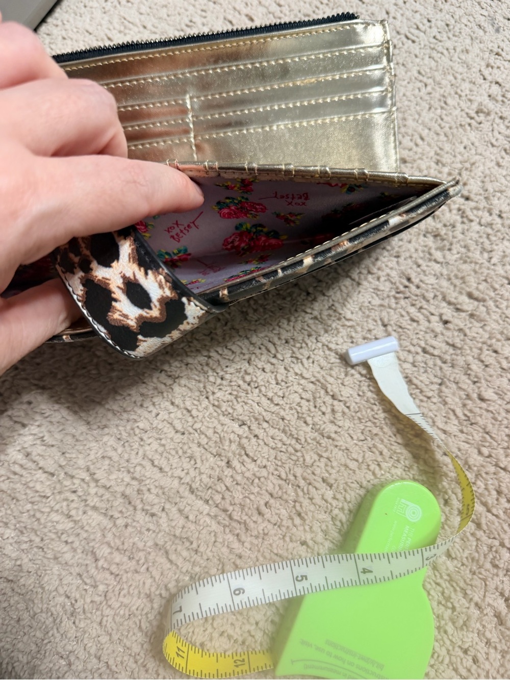 Betsey Johnson Leopard Print Wallet Clutch - Picture 10 of 10